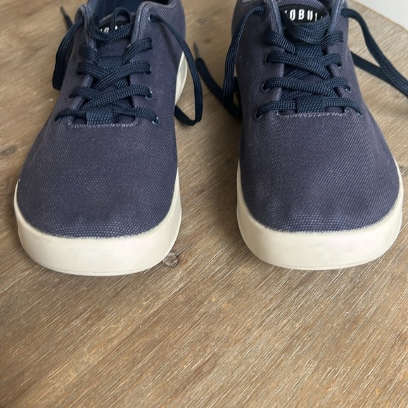 NOBULL Canvas Trainer Blue Workout CrossFit Athletic Unisex Sneakers Men 9.5 - Picture 13 of 13